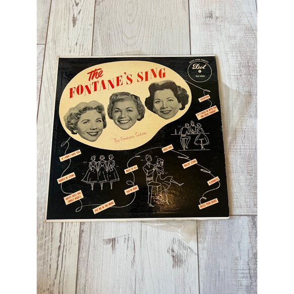 The Fontane Sisters "The Fontanes Sing" Vinyl Record DLP-3004 Vintage Album - Picture 1 of 8